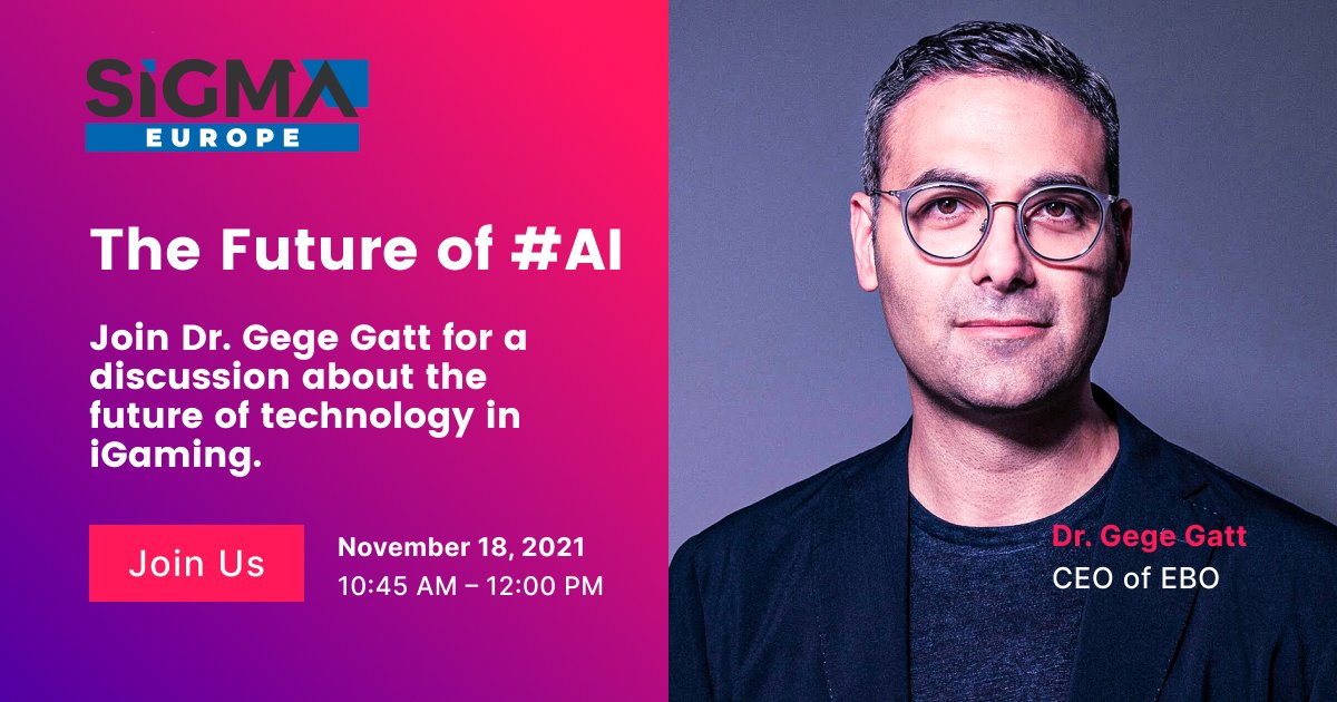 Looking forward to moderating the #AI session at @iGamingSummit this year. I'll be joined by a stellar panel including Dr. Talbot from @USC_ICT, Brian Rogers from @neurothink_io, @DanaFarrug, and Nick Tonna from @bmit_tech. Join us tomorrow at 10.45AM.