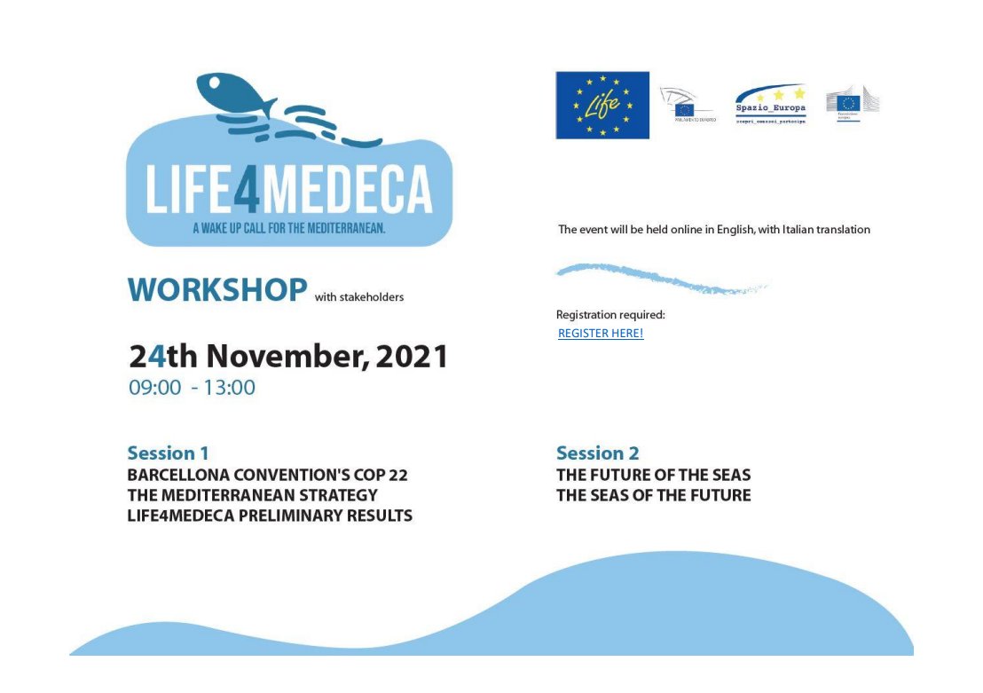 LIFE4MEDECA's tweet photo. We are just a few days from the L4M workshop!

If you have not yet done so, you can register via this link:
https://t.co/StPfX90J0W 

#LIFE4MEDECA #Mediterranean #Glasgow #COP26 #COP22 #ECA https://t.co/TilLlpLZvB