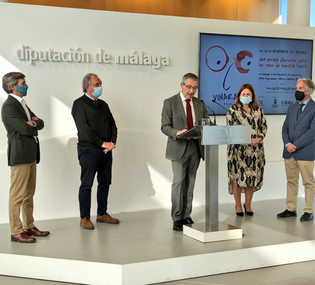 ¡Hoy presentamos oficialmente #Vinarama 🍷! 

Gracias a <a href="/diputacionMLG/">Diputación de Málaga</a> por su apoyo y colaboración en este primer gran encuentro del vino y la cultura. 

Te esperamos del 26 al 28 de noviembre en @latermicamlg 😉