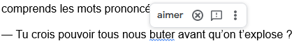 RobertGForge's tweet photo. Je crois que #Google Docs ne veux pas j'écrive le roman sur le thème que J'AI choisi. Mais c'est moi l'auteur ou pas ?! 😅

#murphyAvaitRaison (mais là, Murphy commence à mes les briser menues menues). https://t.co/ck8BUZPLqx
