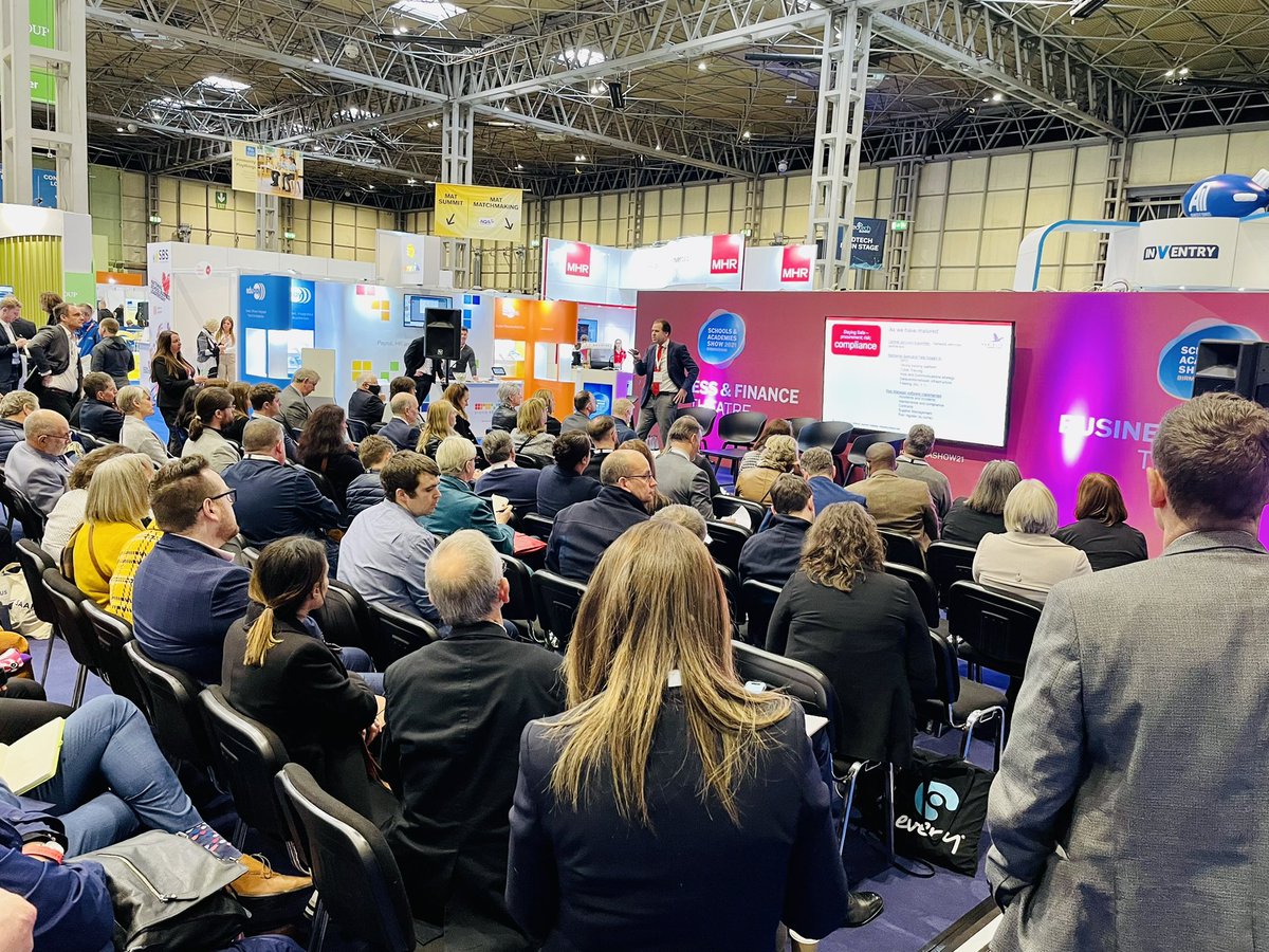 SAA_Show's tweet photo. It’s a busy session at the Business &amp; Finance Theatre for Steve Howell’s case-study ‘Maturing your MAT: A CFO’s Tips for Growing a MAT and Surviving’ #SAAShow21 https://t.co/6T1hTiQIzx