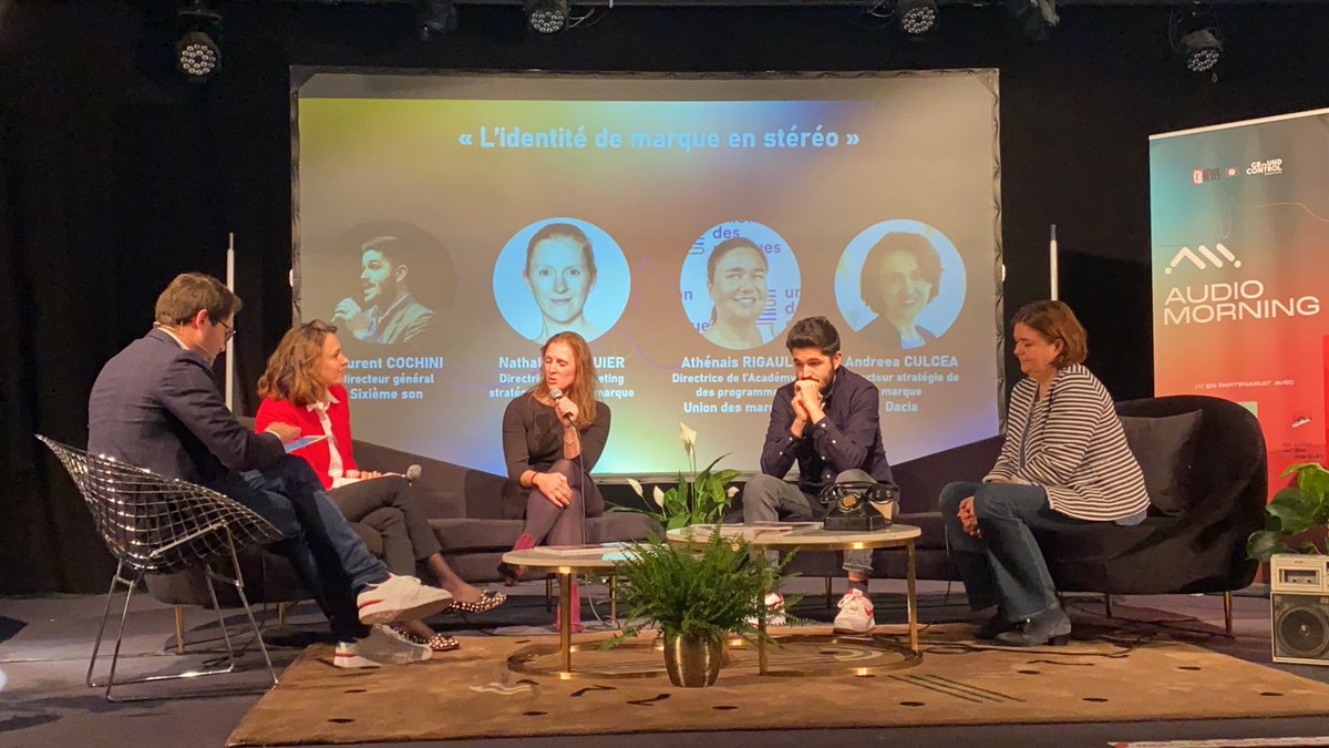 « <a href="/CarrefourFrance/">Carrefour</a> avait un enjeu d’émergence sur la multitude des supports. Le son est un branding émotionnel : il fallait raconter le positif, l’engagement de nos salariés… » <a href="/nathjacquier/">nathalie jacquier</a> 
#AudioMorning21