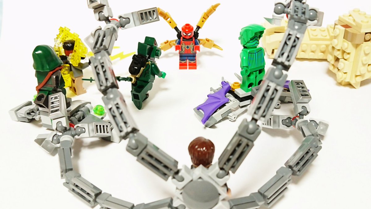 レゴ スパイダーマン ドクターオクトパス グリーンゴブリン