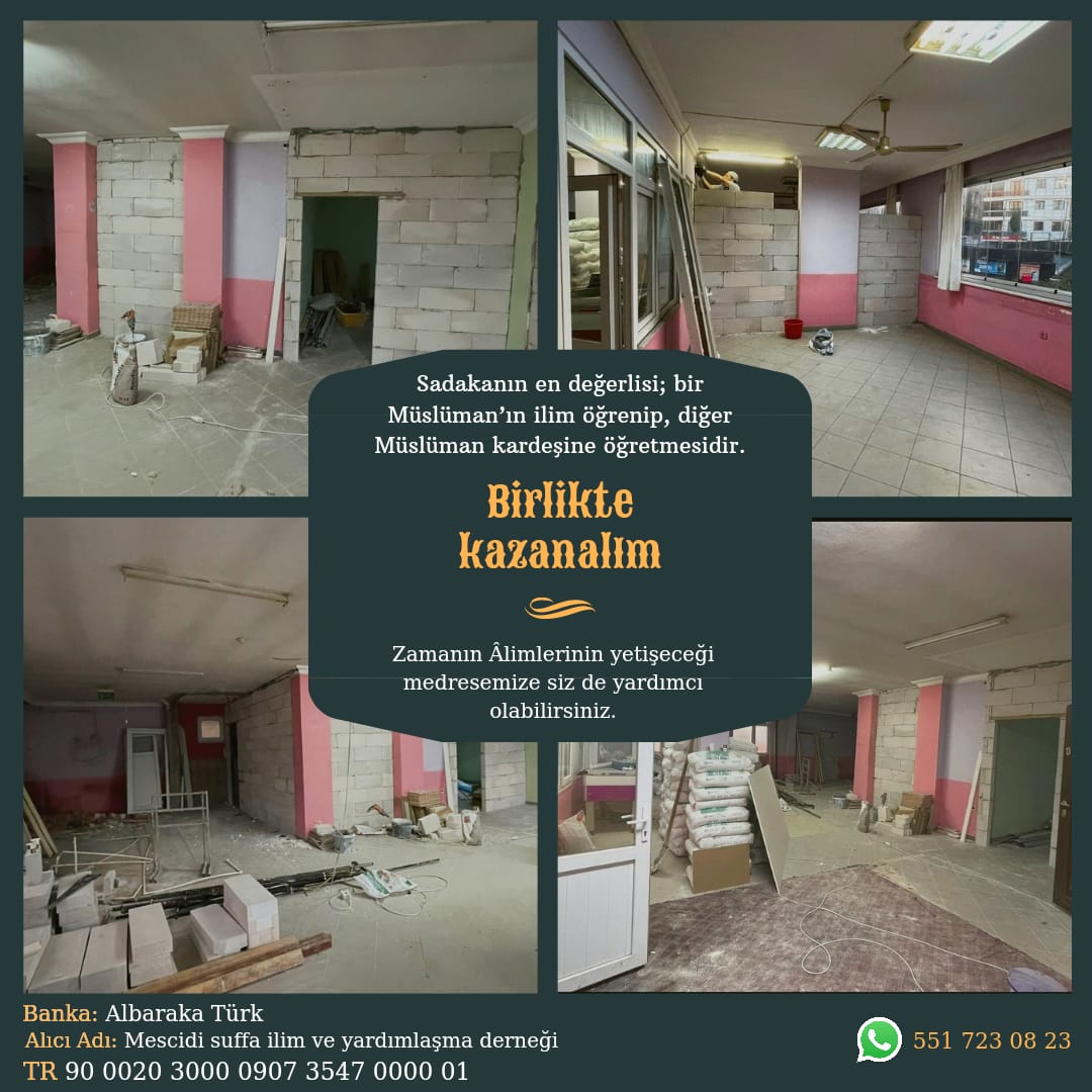 mescidisuffa's tweet photo. Maltepe Zümrütevler'de açacağımız yatılı hafızlık  medresesinin yapımında desteklerinizi bekleriz.

TR90 0020 3000 0907 3547 0000 01

Mescidi Suffa ilim ve yardımlaşma derneği

Albaraka Türk https://t.co/o1E0GAWhHd