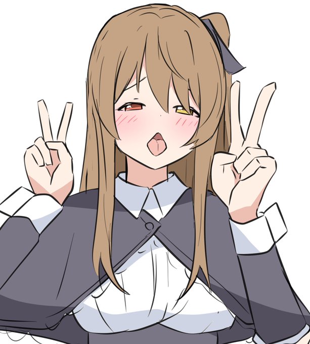 息抜きにバリトロ姫フェイスの神琳を描きました。私は悪くないです。公式を参考にしているので。 