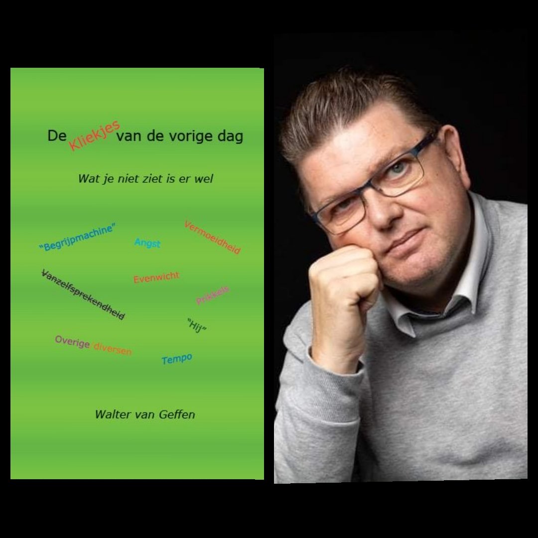 WaltervanGeffen's tweet photo. Ben ik….
Ben ik schrijver omdat ik schrijf?
Ben ik dichter omdat ik dicht?
Wie zal het zeggen……
U, na het lezen van mijn boek wellicht?

Mijn boek en ik zijn hetzelfde: 
“Het ziet er goed uit maar er zit wel een foutje in.”
Walter van Geffen
https://t.co/zUZOoPU9Aw https://t.co/T0jpFXDx7W