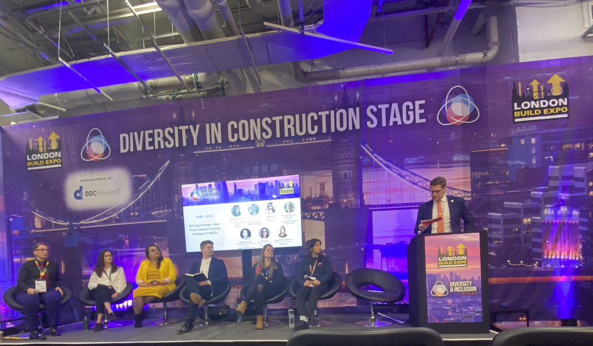 Buro Four (@burofour) on Twitter photo We are at the <a href="/LondonBuildExpo/">London Build</a> at the Diversity & Inclusion where our @MartinSurveyor is taking part in multiple panels today. He is now chairing a panel on how leaders are driving change in LGBTQ+ in the Construction industry and what people can do to drive change themselves. We are at the <a href="/LondonBuildExpo/">London Build</a> at the Diversity & Inclusion where our @MartinSurveyor is taking part in multiple panels today. He is now chairing a panel on how leaders are driving change in LGBTQ+ in the Construction industry and what people can do to drive change themselves.