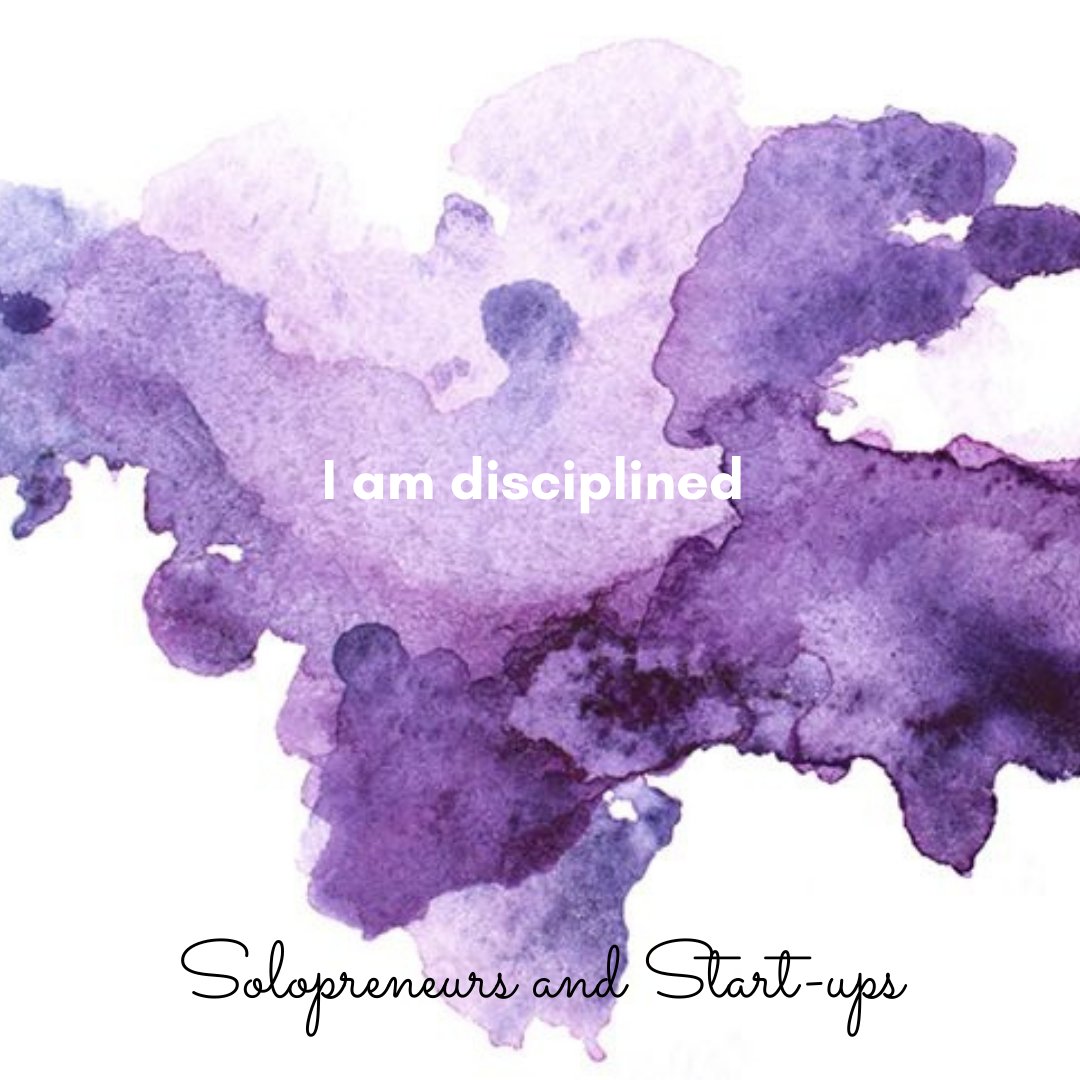 solos_startups's tweet photo. #Discipline is consistency of action. With multiple roles it can be hard be start with 10 minutes daily and increase to half an hour and watch how easily you develop a #habit...

#BusinessPlanning | #Clarity | #Focus | #Ownership | #Confidence | #Solopreneurs | #StartUps https://t.co/a31Mvq9pBN