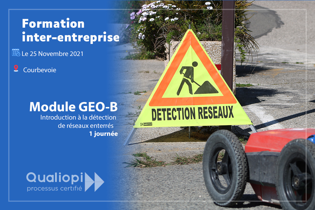 /𝗙𝗼𝗿𝗺𝗮𝘁𝗶𝗼𝗻 𝗶𝗻𝘁𝗲𝗿-𝗲𝗻𝘁𝗿𝗲𝗽𝗿𝗶𝘀𝗲/ 

Formez-vous à la détection de réseaux enterrés avec la formation GEO-B ! 👇

🗓 Le 25 novembre
📍 Courbevoie
⌚️ 1 journée

Réservez vos places en nous contactant vite sur : lnkd.in/erCjmaK

#travauxpublics #DTDICT