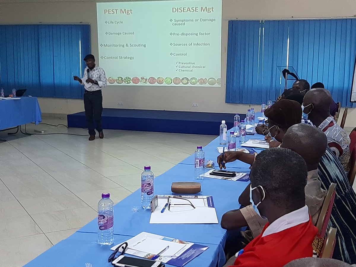 Ongoing  workshop to #validate mango &amp; #citrus crop guides for the #horticulture sector in 🇬🇭. #goodagronomicpractices <a href="/NLinGhana/">Netherlands Embassy in Ghana</a> <a href="/WUR_WCDI/">Wageningen Centre for Development Innovation</a> <a href="/SNVGhana/">SNV Ghana</a> <a href="/Agricday/">AgricToday</a> <a href="/GhGreenLabel/">Ghana Green Label</a>