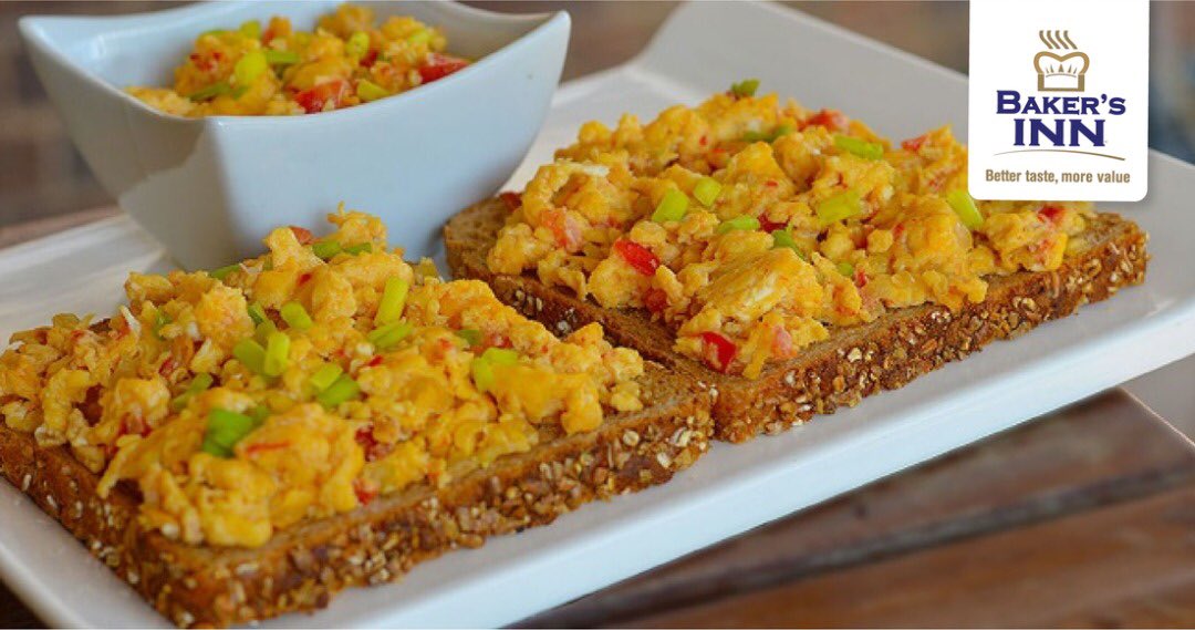 BakersInnZW's tweet photo. How do you like your eggs?
1. Fried
2. Omelette
3. Soft boiled
4. Scrambled?
Bread and eggs were made for each other! Our favourite is scrambled eggs.
In just under 10 minutes you can enjoy them for breakfast, lunch or dinner! Check out the recipe link in our bio. #KaSoftLife https://t.co/oR2WEbI6iJ