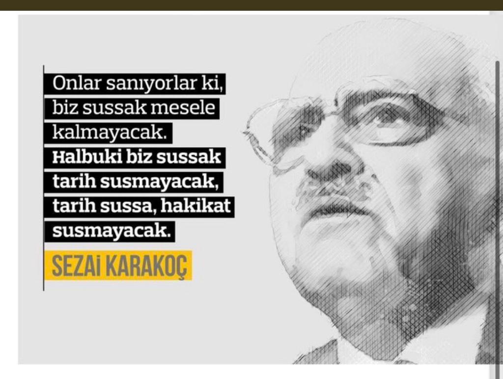 saadetkadin_06's tweet photo. Dava ve diriliş eri şair, yazar, mütefekkir üstad #SezaiKarakoç dünya sürgününü tamamladı.
Allah’tan rahmet diliyoruz, mekanı cennet, makamı ali olsun. https://t.co/H070X1OChy