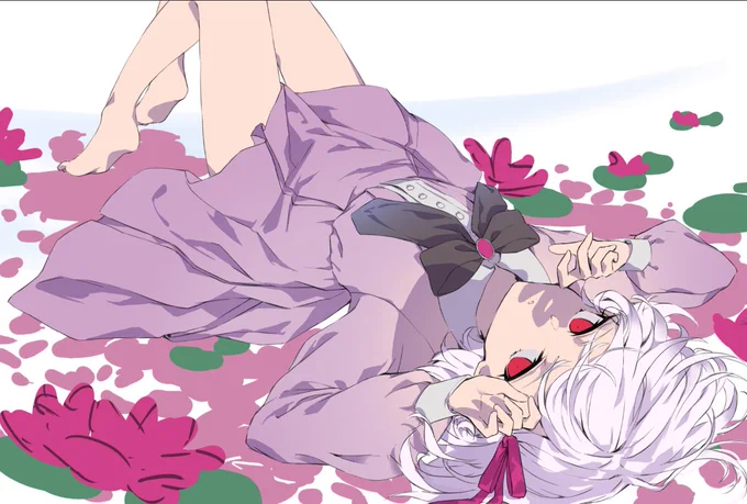 カーマちゃん線画と影整えたとこー 