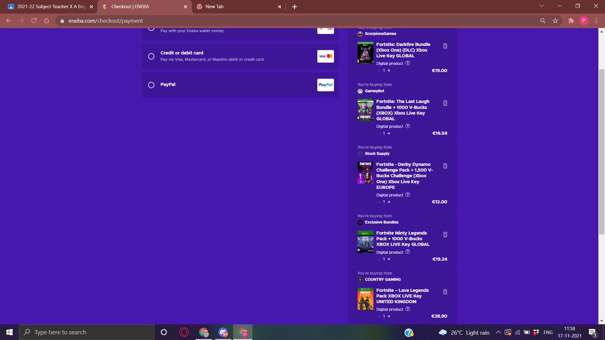 Need someone to redeem all this for me