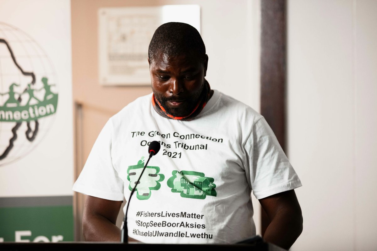 TheGreenConnect's tweet photo. Ntsindiso Nongcavu from Port St Johns says that, they do not want mining, oil and gas as they have seen in other parts of the world livelihoods and nature being damaged.
#SmallScaleFishersMatter #WednesdayWisdom #WhoStoleOurOceans https://t.co/HsdF1jeY9L