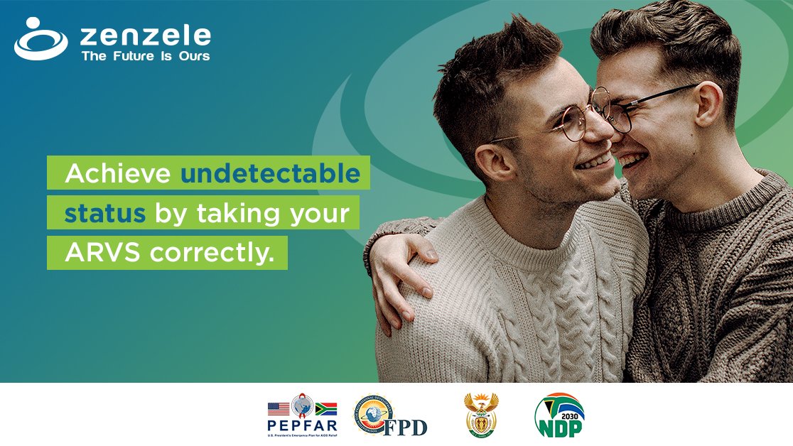 Zenzele_TFIO's tweet photo. There is only one way to achieve #UndetectableHIV status – taking your #ARVs consistently and correctly
#ARVAdherence
#NotWithoutARVs https://t.co/UBGhayzqG8
