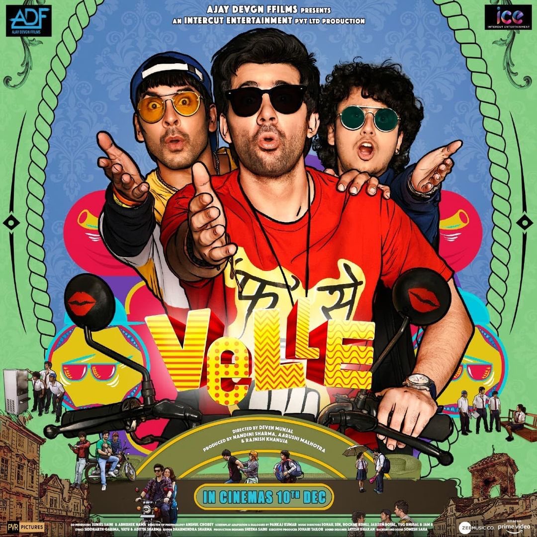 MuktaA2Cinemas's tweet photo. Har Velle Ka Din Aata Hai π
#Velle trailer out tomorrow, 12 noon
@abhaydeol @imouniroy @imkarandeol @anyasinghofficial
@savantsingpremi,@vissheshh @devenmunjal @zeemusiccompany @pvrpictures @adffilms #intercutentertainment https://t.co/9wXLFb516K