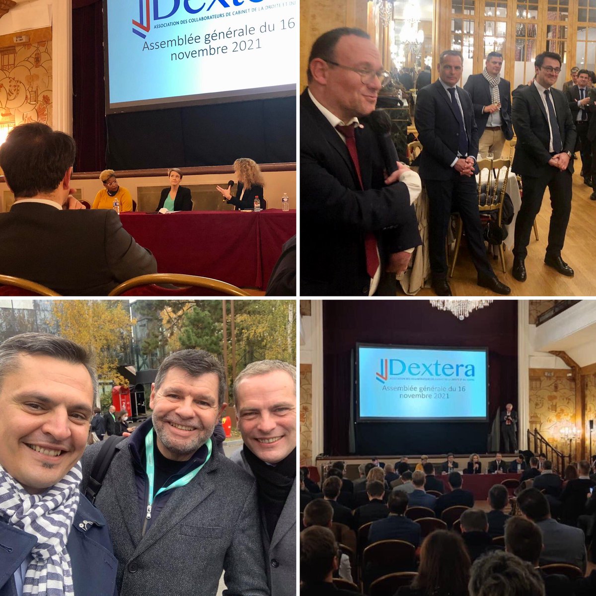 ✴️ Les adhérents, partenaires de <a href="/DEXTERA15/">DEXTERA</a> réunis lors le l'#AG de notre Association au @AparisCn Merci à <a href="/LGarnier44/">Laurence Garnier</a> et <a href="/damienabad/">Damien Abad</a> pour leur présence et leur expertise. 
Face aux enjeux législatifs et politiques👇
➡️#egalite Hommes Femmes
➡️Gestion de #crise 
➡️#Presidentielle