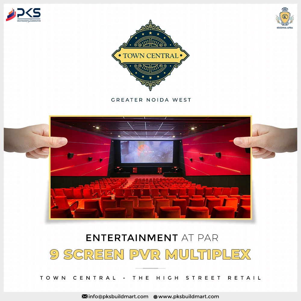 pksgroup2016's tweet photo. A movie theater complex with multiple screens within a single complex for many people to enjoy the movie and for a huge footfall. For more unique features like this, call us @+91-8080455455.
#TownCentral #PksGroup #PVR #entertainment #grnoidawest https://t.co/EWUpAWSqia