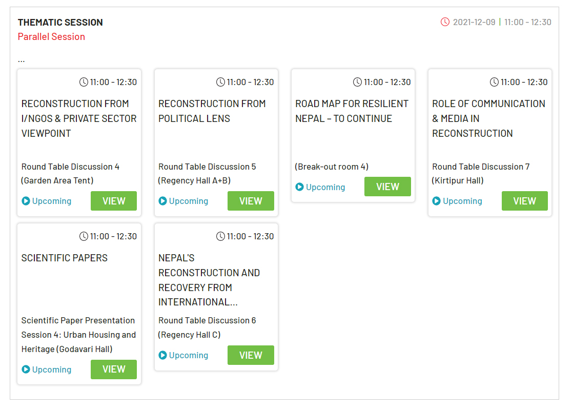 The program schedules of Thematic Sessions, Round Table Discussions and Open Sessions of the ICNR 2021 have been uploaded on the ICNR website. Please visit icnr.nra.gov.np for the details and to register to participate (onsite or online). #ICNR2021