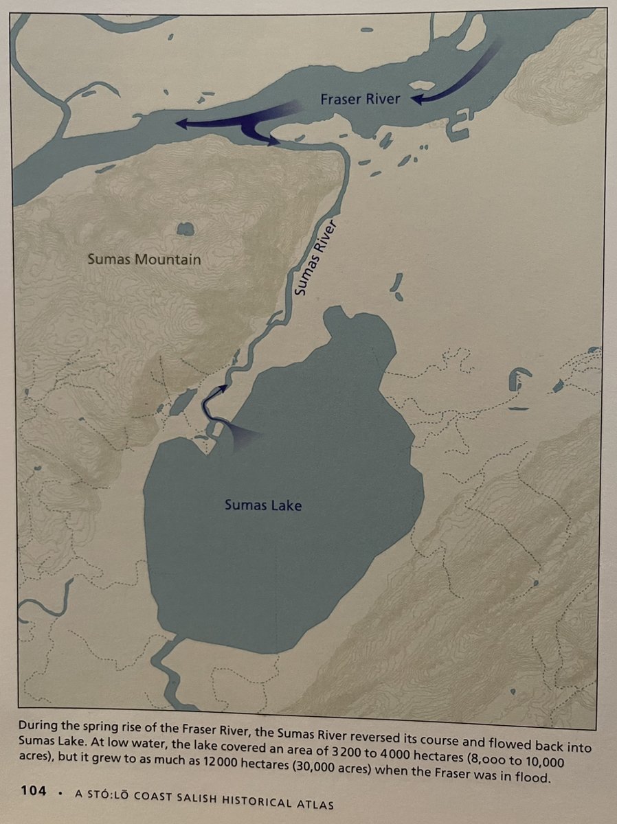 SalishHistory's tweet photo. Here are a few images from the Coast Salish Historical Atlas, which discuss the history of floods at Sumas Prairie (once Sumas Lake) in what is now called Abbotsford. 2 https://t.co/qDXlMCr7D5
