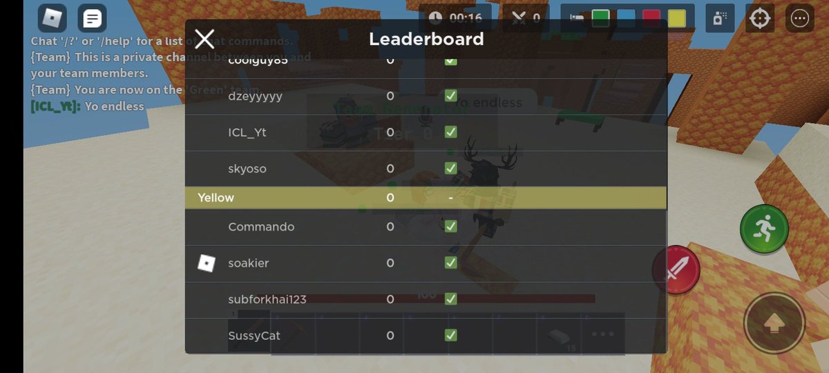sockfor1worker's tweet photo. Playing bedwars with a roblox admin https://t.co/cXlgXMCx20