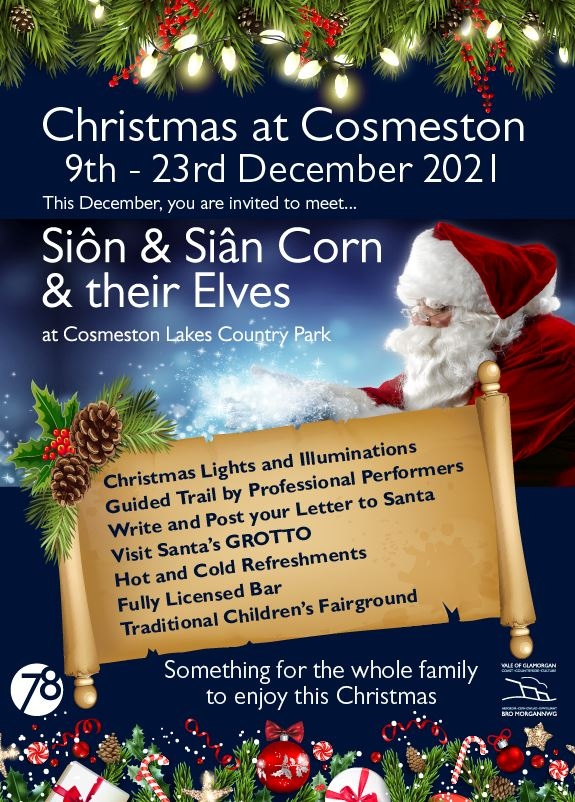 tweeter78's tweet photo. Following your great feedback about our Halloween Festival, today we are launching ticket sales for a new Christmas at Cosmeston Event. Seasonal illuminated trail,, guided by professional performers. For full details and ticket information please visit https://t.co/ZB3iE1ih0w https://t.co/FXCJeIOHHj