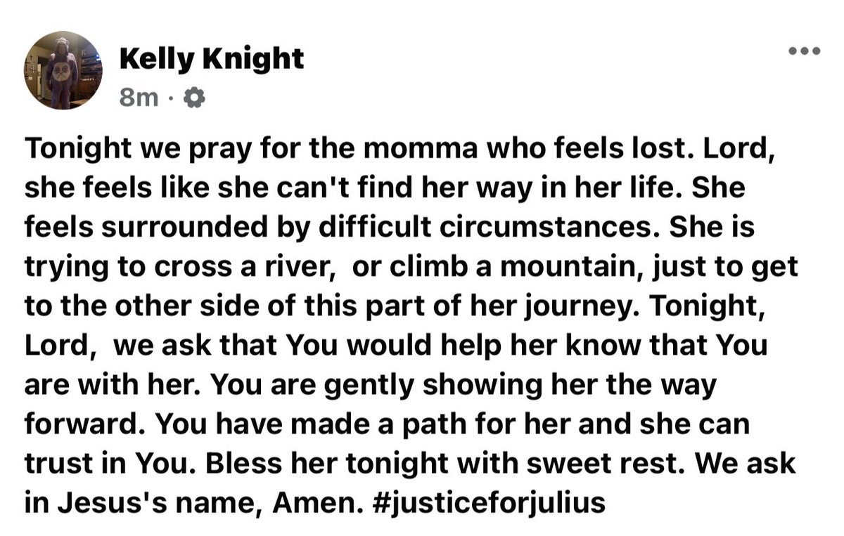 KKnight405's tweet photo. #justiceforjulius #FreeJuliusJones #freejulius https://t.co/jpfST09amo
