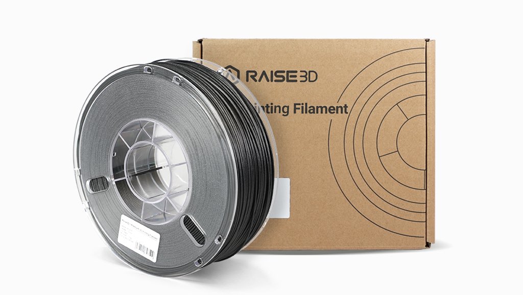 Raise3D's tweet photo. Raise3D Industrial PA12 CF Filament is now available on our filament shop and the Open Filament Program.

For more information, visit https://t.co/tbGCE378Ov

#Raise3D #filament #PA12CF #supportfilament https://t.co/cHpshTOyJ7