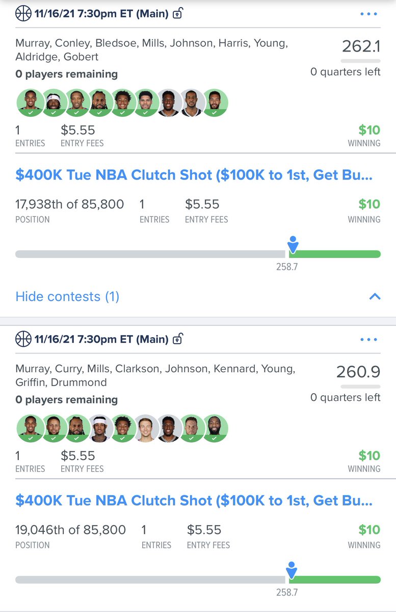 PerfectPicksDFS's tweet image. Always a big fan of the smaller #DFS slates, game theory plays a much larger role, which most casual players don’t account for. The #NBA season couldn’t have started off anymore 🔥 with that $8K hit & the streak has continued! Feel another monster coming, DM so you don’t miss it!