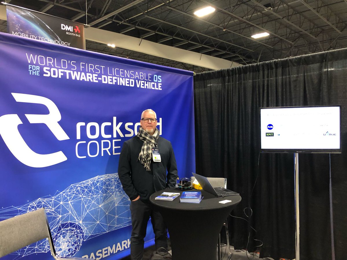 BasemarkLtd's tweet image. @BasemarkLtd  is participating in #AutomotiveTechWeek, Novi, Michigan. Come and say hello to Basemark team Sami Niska and James Robnett!
We are pleased to introduce our latest product Rocksosolid Core 🚙 Our team is located in booth 739 

#automotive #OS #SoftwareDefinedCar