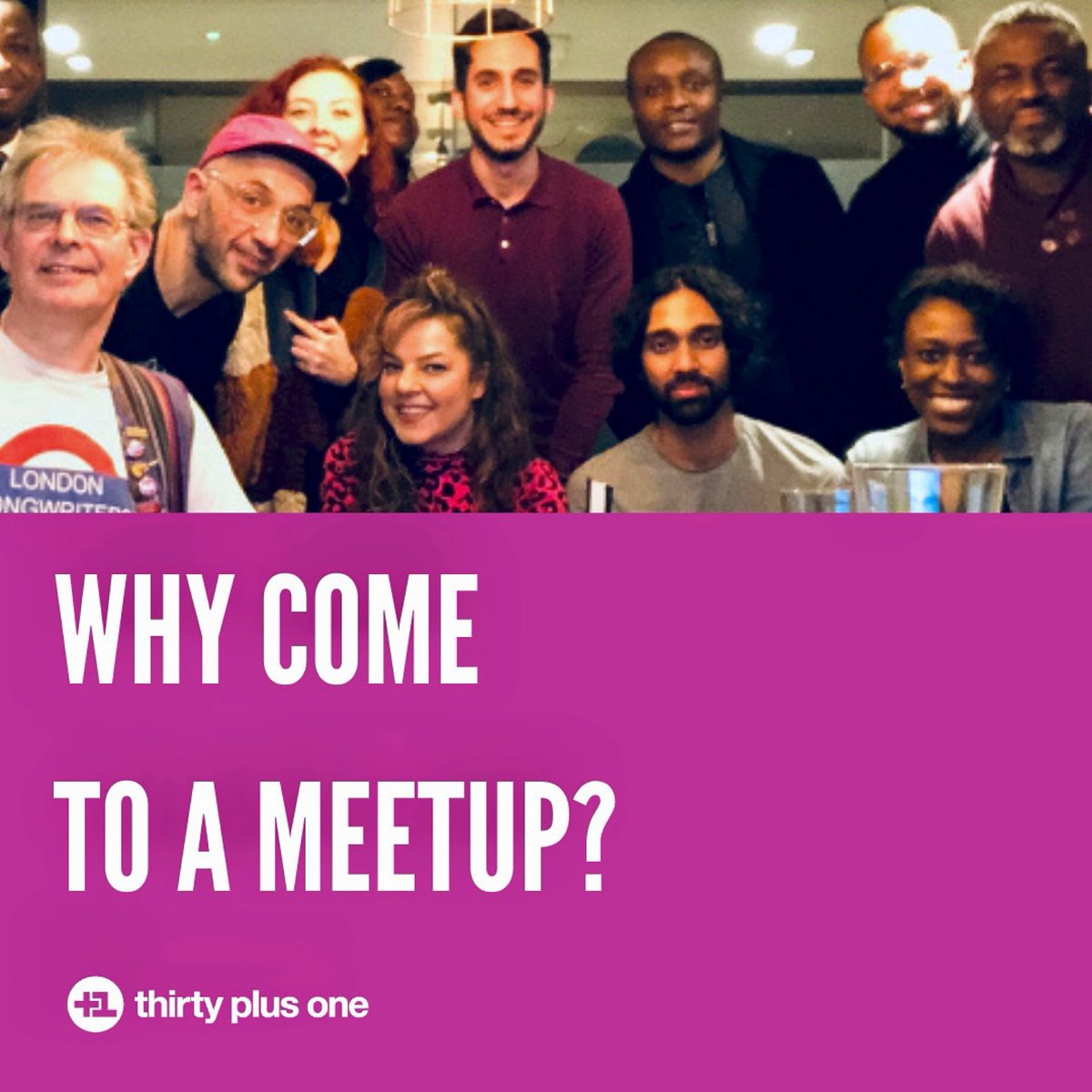 30PlusOne's tweet photo. I totally under estimated the value of building connections when I first got into music. But they help you build a team, collaborate and learn from people on the same journey as you. We meet every other month online with in person dates starting in 2022! https://t.co/qiPG7hQBnW https://t.co/UqPBFzaMkl