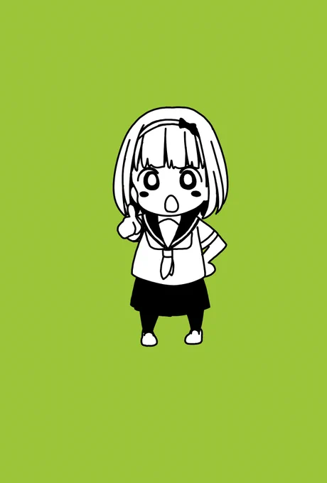 女子高生になっても風紀の乱れは許さないデフォルメ佳子
#ぼっち生活 