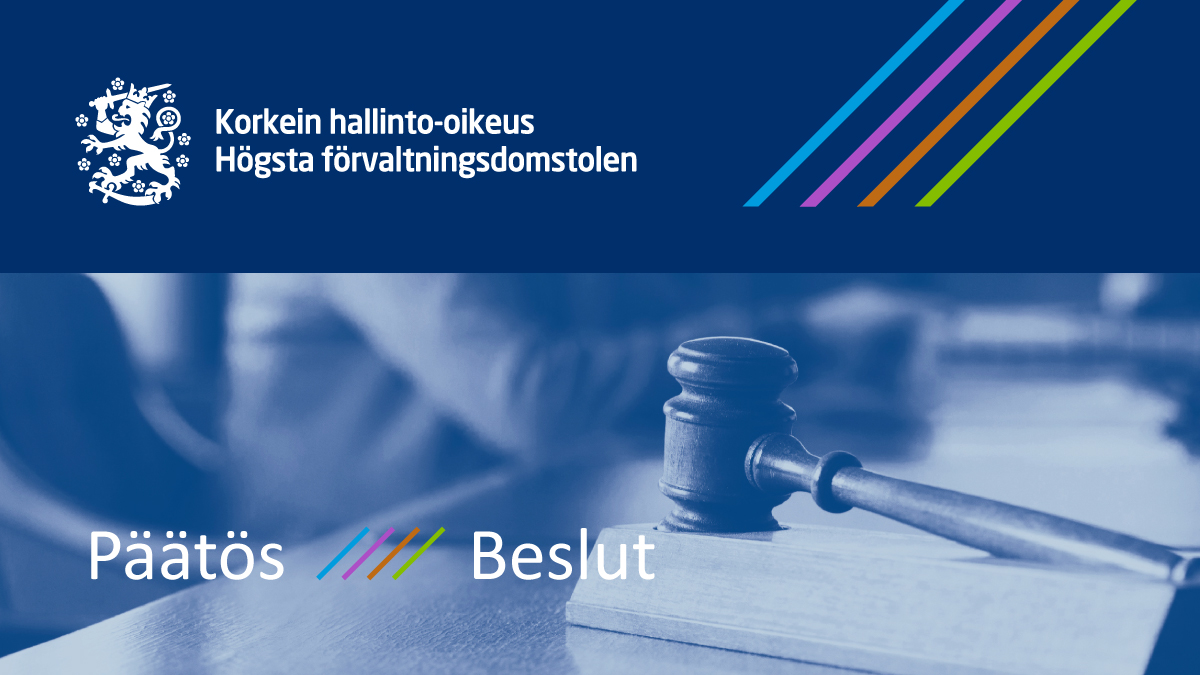 KHOtuomioistuin's tweet photo. KHO:n vuosikirjapäätös, joka koskee valitusta valtioneuvoston nimityspäätöksestä KHO 2021:158 https://t.co/lLwcLCJbb5

HFD:s årsboksbeslut som gäller besvär över statsrådets utnämningsbeslut HFD 2021:158 https://t.co/ggVteas9Bk https://t.co/nyOTchVkvx