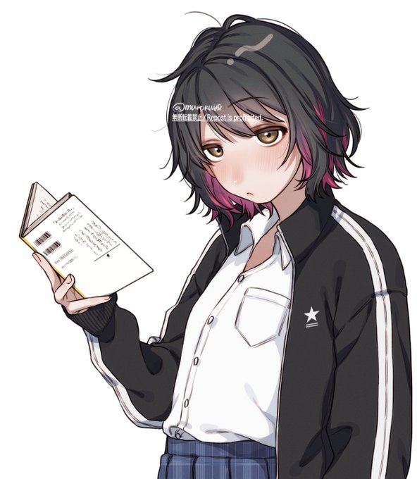 お友達の依頼で描かせてもらった子達📖🐠
普段描かないタイプの子達だったので楽しかった〜 