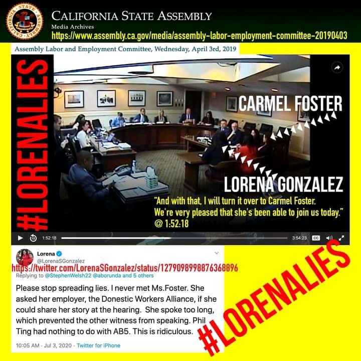 Ildiko_Santana's tweet photo. @pinkydmd @StephenWelsh22 Assembly Labor and Employment Committee, Wednesday, April 3rd, 2019
#lorenalies 
#RepealAB5 https://t.co/Eb2HAMSJb6