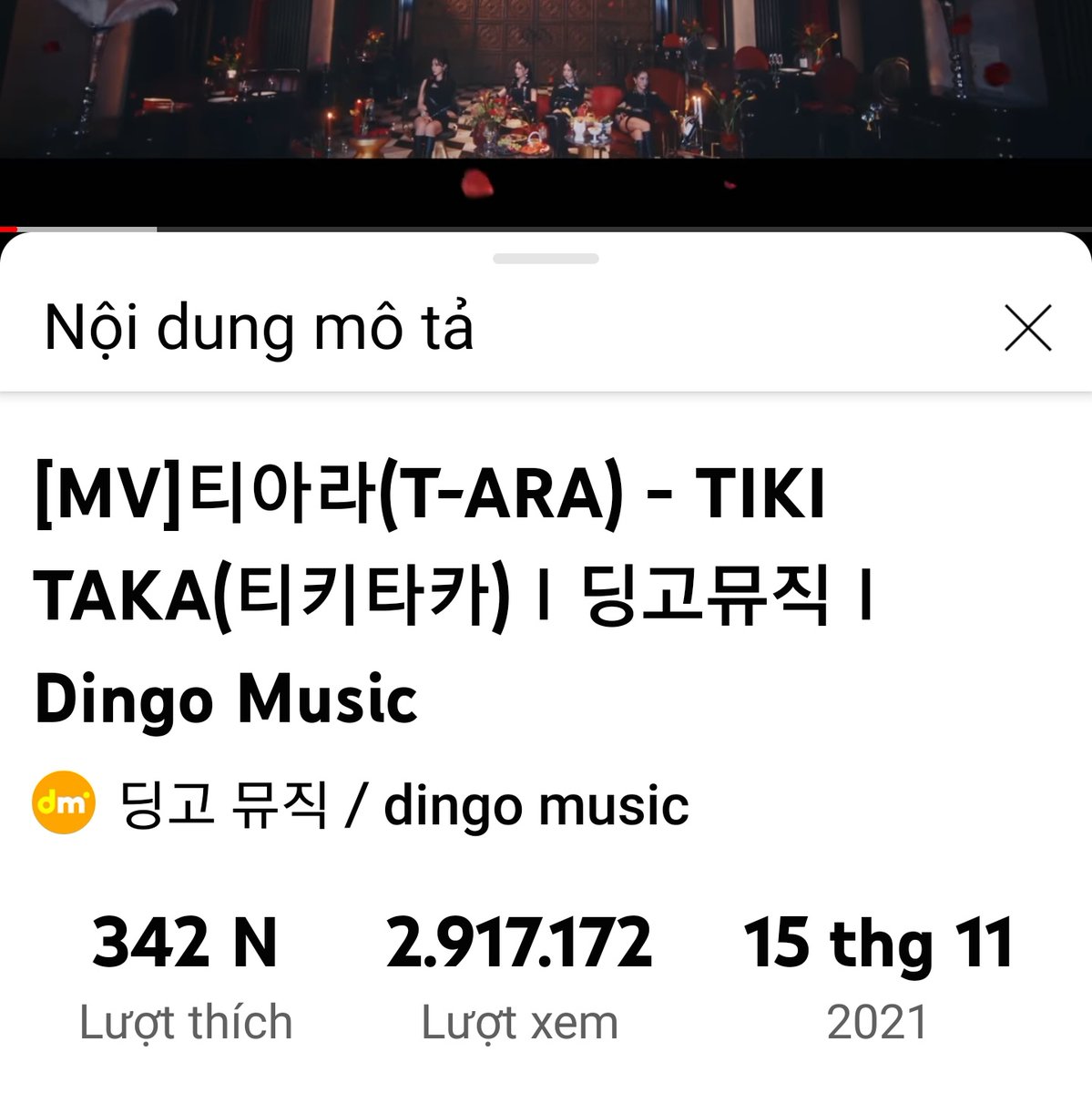 Kapu_3012's tweet photo. 3M trước 16h nhá!!! 
#티아라 #TIKITAKA #ALLKILL #TARA https://t.co/bSR0uqKIy2