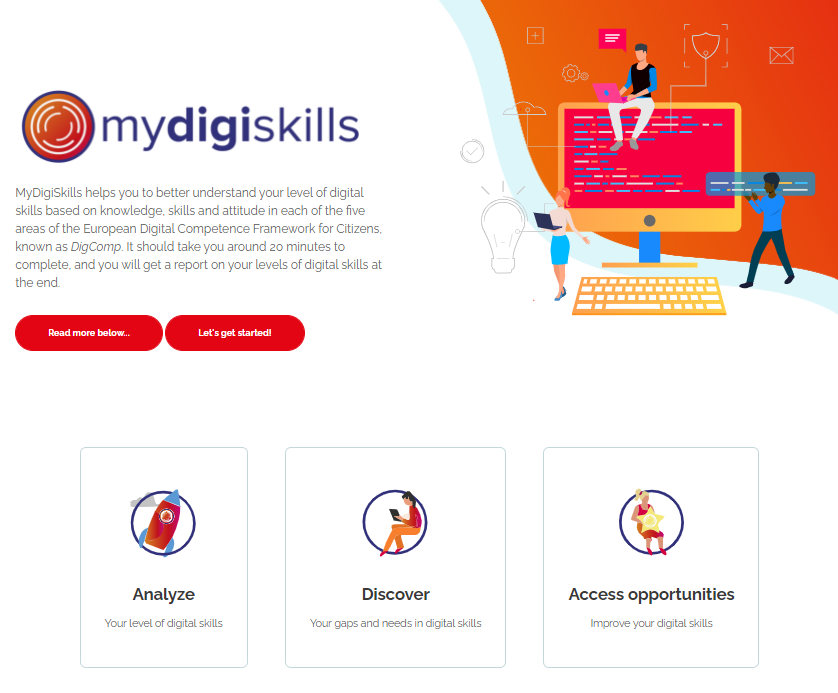 TheDigitalWays's tweet photo. For #InnovatingDigitally, we should first assess our #digital #competence. Therefore, the organisation @AllDigitalEU developed a quick and easy online self-reflection test. Make the test now!
https://t.co/Gv1LiMJiah 

#AllDigital #innovation #digitalskills https://t.co/oJllg6HUnL