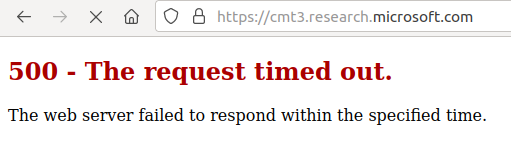 HahnerMartin's tweet photo. CMT3 is down 😟 https://t.co/3Fv4lQHBKp