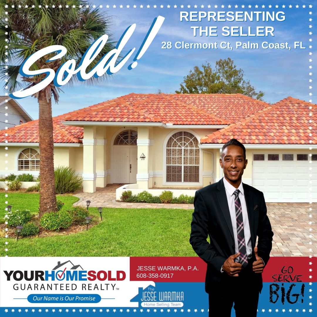 💥#SOLD!!💥I had the honor to represent the seller of this gorgeous Salt Water canal property located in #PalmCoast’s coveted “#sailboatcountry”⛵️. Lots of work went into getting this property ready to sell, end result, we were able to get the seller's home sold for #TOPDOLLAR!