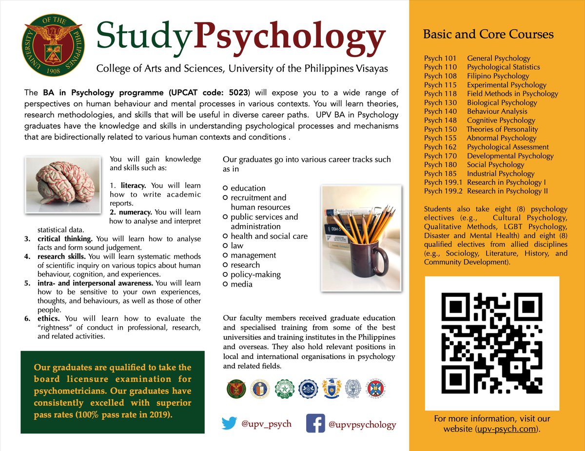Psychology at UP Visayas tweet media