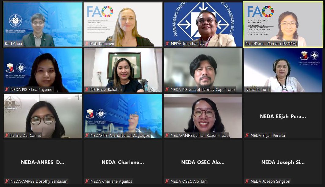 FAO &amp; @NEDAhq, led by Kati Tanninen, FAO🇵🇭 Head, and Sec Karl Chua, NEDA Chief, discuss direction for #partnership in the country, talk about innovation to boost agri sector and alignment of FAO initiatives with latest govt priorities in agri, fisheries &amp; ENR, among others.