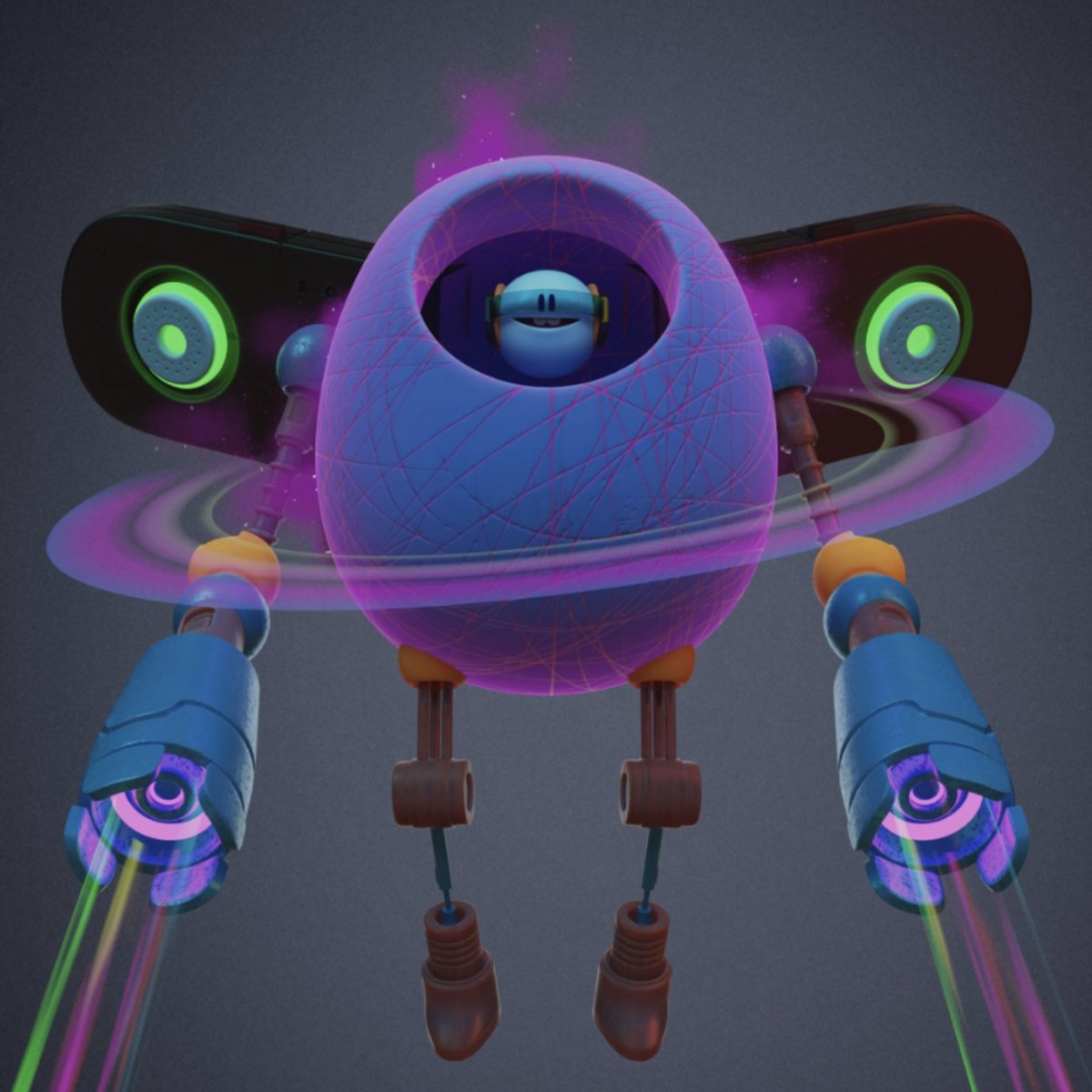 Gradually selling up #Eth nfts and buying #ICP nfts instead. Gas has taken the fun out of trading. 
Luckily @EntrepotApp doesn't have that problem, just managed to bag this bad boy from <a href="/pokedstudiouk/">pokedstudio ∞</a> 🥳🤩😍