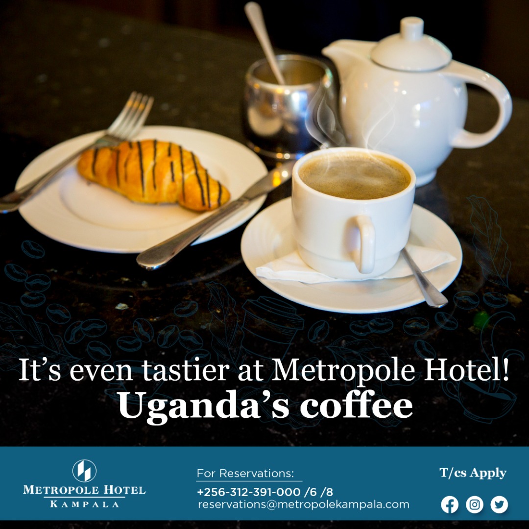 MetropoleHotel2's tweet photo. Because we understand the authenticity of Ugandan coffee, we are willing to brew it finely for your taste.
Just order it, we will make it right for you.
#Coffee #Uganda #Hotels #Metropole #Orderit #VisitUganda #Tasteit #BUBU https://t.co/p9AfSIotyV