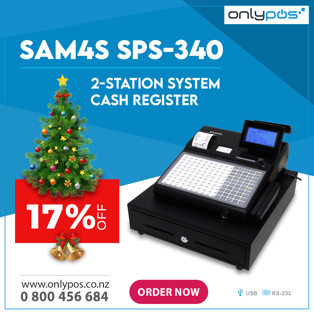 🎄🎄Christmas Offers.....🎄🎄

😱17% Off On SAM4S SPS-340 2-station System Cash Register.

👉Order Now!
lnkd.in/g7ZzGSDw

✅Interface Option/s :
🔘USB 
🔘RS-232  
.
.
.
.
.
#christmas #christmasoffer #christmassale #christmas2021 #sam4s #sam4scashregister