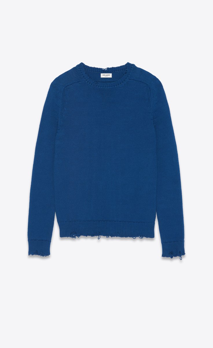 ONPOINT_MP's tweet image. That's 'SAINT LAURENT'👀

ROUND-NECK SWEATER -NAVY BLUE-
$890

COURT CLASSIC SL/39 MID-TOP SNEAKERS IN CANVAS AND LEATHER -OFF WHITE w/Pink SL-
$625

#MarkTuan #Mark #段宜恩 #마크 
#SaintLaurent