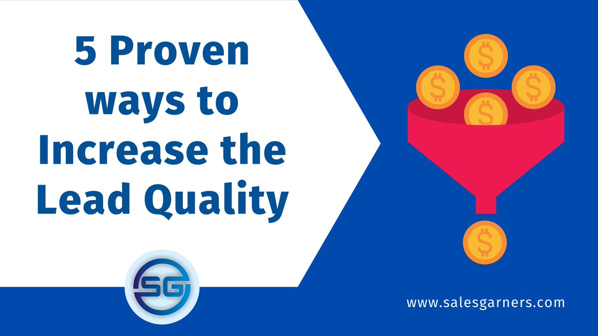 salesgarners's tweet photo. 5 Proven ways to Increase the Lead Quality
Read the full blog: - https://t.co/tzTwKQMoCx
#salesgarners
#Sales #LeadGeneration #Marketing #QualifiedLead #Salesforce #marketingagency #BusinessGrowth #GrowthHacking #businessmodel #salestips https://t.co/2tb9ZWsvBI