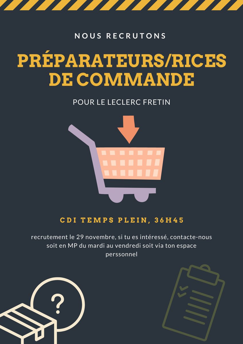 Bonjour à tous, nous recherchons des candidats/tes pour des postes de préparateurs/trices de commandes! 
Toutes les infos sur la carte ===>
#AIJVDA
#Onestlàpourvousaider