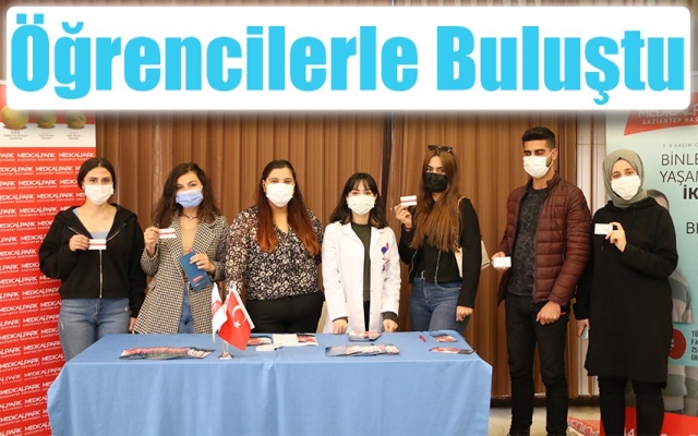 Öğrencilerle Buluştu gazianteppusula.com/haber/-ogrenci… #medicalparkgaziantep #organbağışı #öğrenci #buluşma