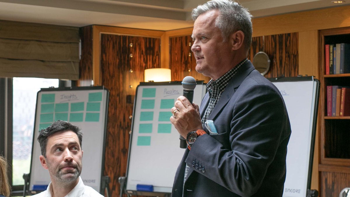 IndSchoolsVic's tweet photo. #LILAed 2021/22 is underway!
@MargaBiller, Project Director of the Learning Innovations Laboratory at the Harvard Graduate School of Education, is leading guest faculty, @sahoward_uow and @gsiemens, in provocation and deep collaboration. https://t.co/i98f6VljG8